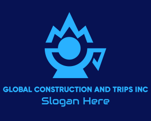 Digital - Blue Mountain Tech Cup logo design