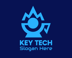 Blue Mountain Tech Cup logo design