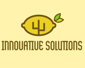 Organic Lemon Cactus  Logo