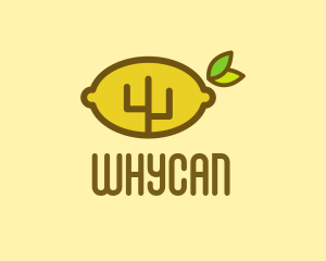 Organic Lemon Cactus  Logo