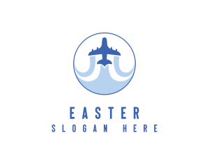 Tourism Travel Airplane Logo