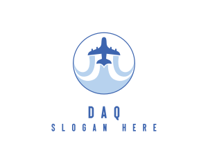 Pilot - Tourism Travel Airplane logo design