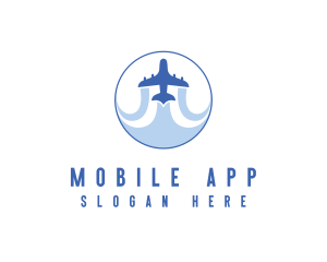 Trip - Tourism Travel Airplane logo design