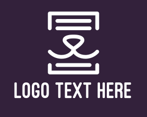 List - White Snout Document logo design