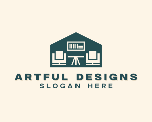 House Interior Design logo design