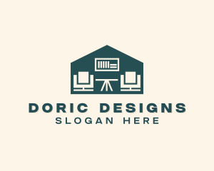 House Interior Design logo design