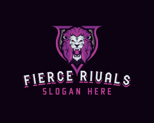 Fierce Gaming Lion logo design