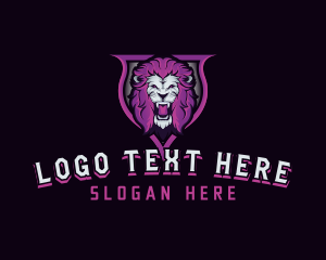 Fierce Gaming Lion logo design