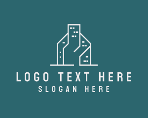 Lot - Building City Property logo design