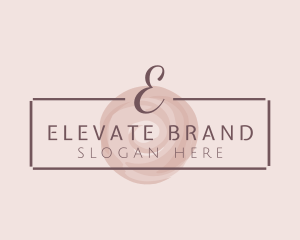 Brand - Beauty Watercolor Brand logo design