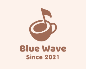 Musical Note Coffee logo design