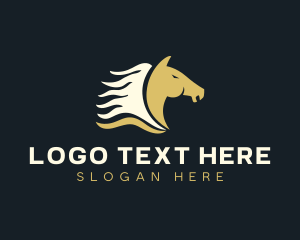 Horse Ranch - Horse Stable Stallion logo design