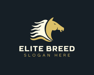 Horse Stable Stallion logo design