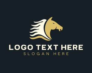 Equestrian - Horse Stable Stallion logo design