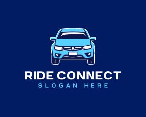 Car Vehicle Rideshare logo design