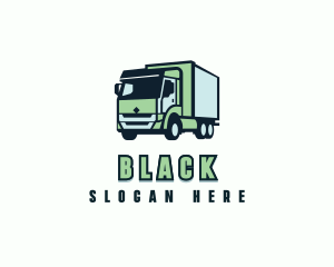 Forwarding - Truck Delivery Logistics logo design