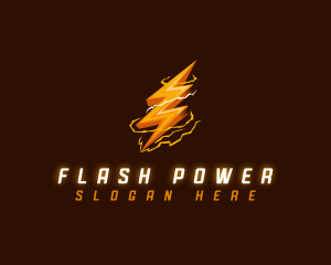 Electric Power Bolt logo design