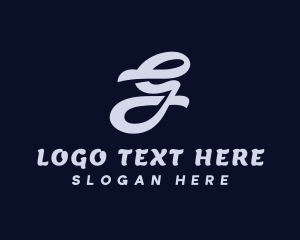 Swirly Stylish Salon  logo design