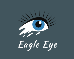 Psychic Crying Eye logo design