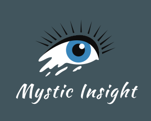 Psychic - Psychic Crying Eye logo design