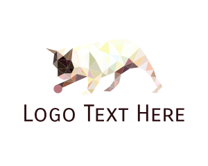 Vet - Colorful Geometric Pet logo design