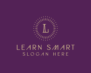 Handwritten Nursery Learning School, logo design