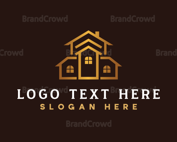 Luxury Roof  Builder Logo