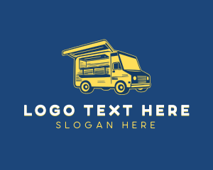 On The Go - Food Truck Delivery logo design