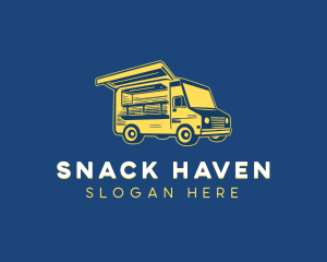 Food Truck Delivery logo design