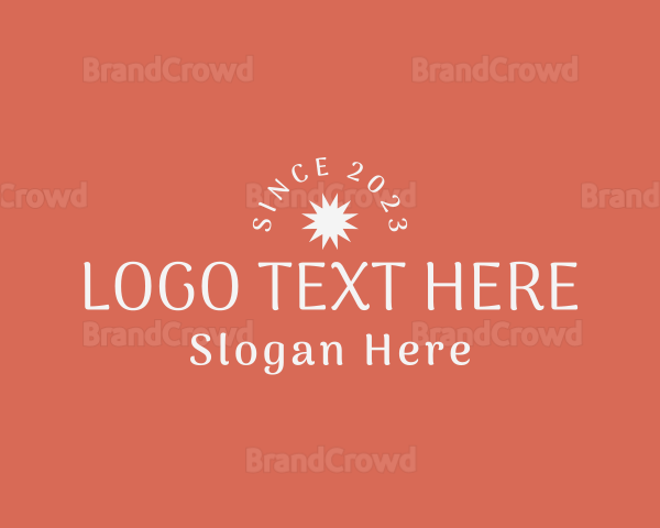 Simple Star Wordmark Logo | BrandCrowd Logo Maker