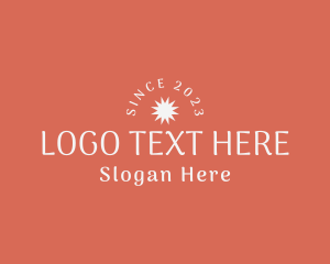 Wordmark - Simple Star Business logo design