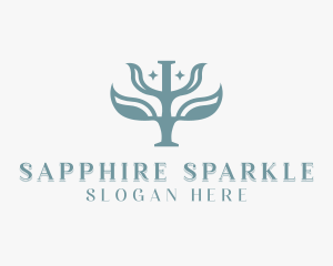 Sparkling Psychology Wellness logo design