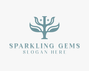 Sparkling Psychology Wellness logo design