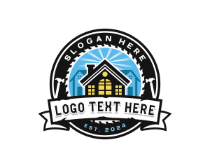 Hammer - House Roofing Remodel logo design