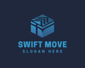 Move - Cargo Forward Shipping logo design