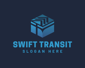Transit - Cargo Forward Shipping logo design