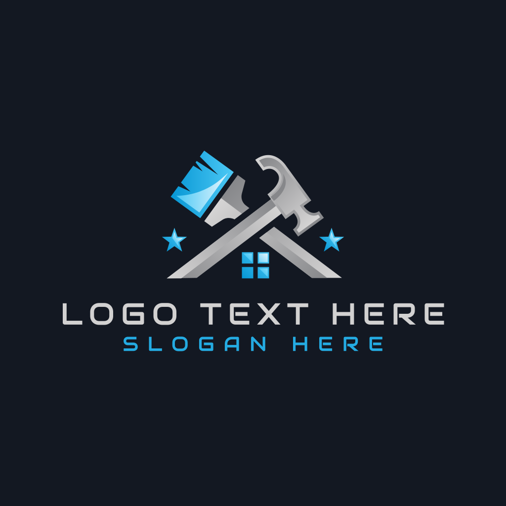 Hammer Brush Tradesman Logo 