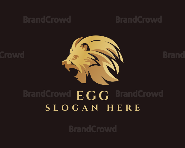 Premium Luxury Lion Logo