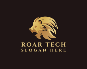 Roar - Premium Luxury Lion logo design