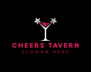Bar - Star Cocktail Bar logo design