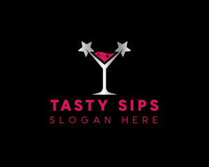 Beverages - Star Cocktail Bar logo design