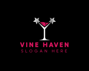 Star Cocktail Bar logo design