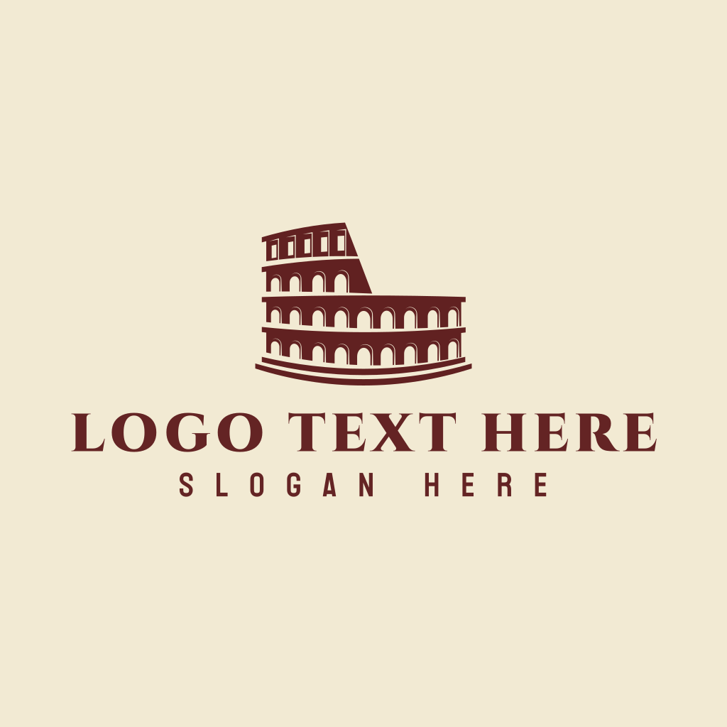 Ancient Colosseum Architecture Logo | BrandCrowd Logo Maker