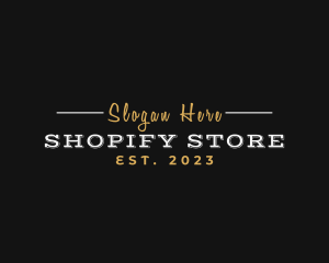 Fancy Store Business logo design