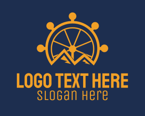 Mountain Ferris Wheel Logo