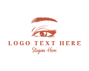 Eyelash - Woman Beauty Eyelash logo design