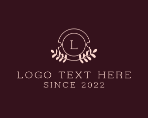Lettermark - Floral Beauty Emblem logo design