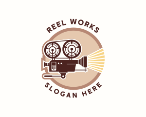 Filmmaker Cinema Media logo design