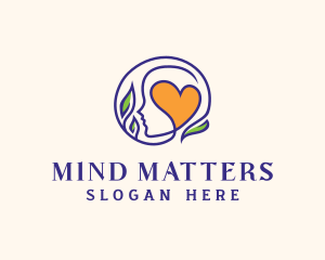 Neurological - Heart Mind Health logo design