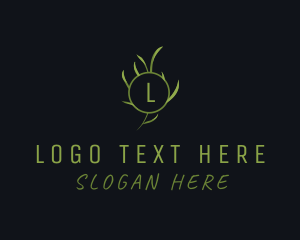 Grass - Natural Plant Cosmetic logo design